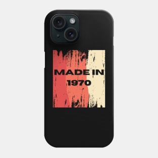 Made in 1970 Phone Case