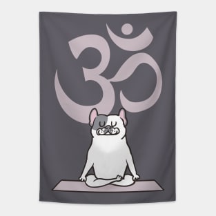 Om French Bulldog Tapestry