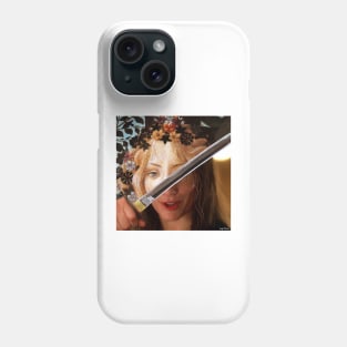 Black Mamba from Kill Bill and Botticelli Flora Phone Case