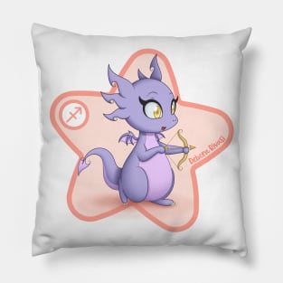 Zodiac Dragons - Sagittarius Pillow