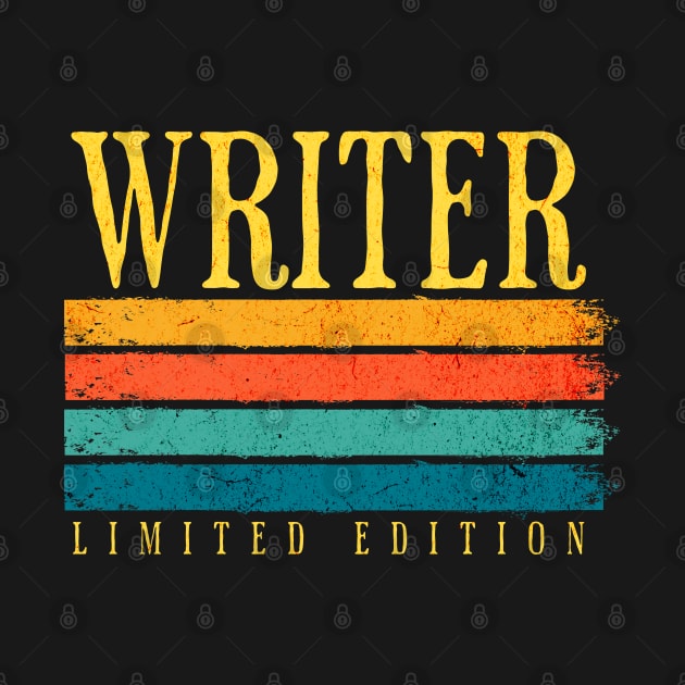 Retro Grunge Writer Limited Edition by H. R. Sinclair