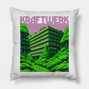 Kraftwerk Fan Art Design Pillow