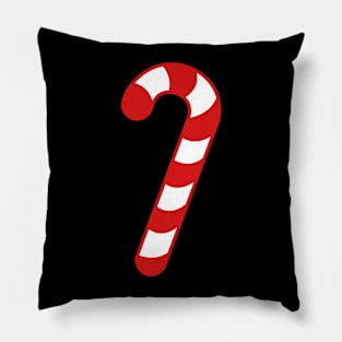 RED AND WHITE CANDY CANE - CUTE CHRISTMAS DESIGN Pillow