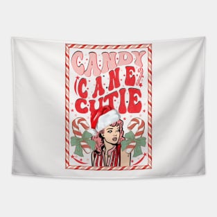 Candy Cane Cutie Tapestry