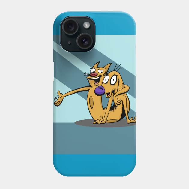 CatDog Phone Case by Black Snow Comics