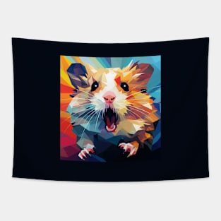 Scared Hamster Meme, wpap, funny tshirt Tapestry