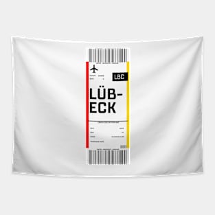 Boarding pass for Lübeck Tapestry