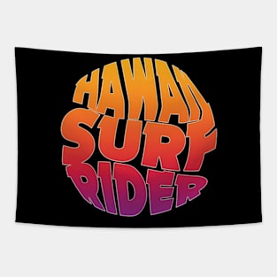 hawaii surf rider Tapestry