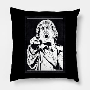 BODY SNATCHERS (Black and White) Pillow