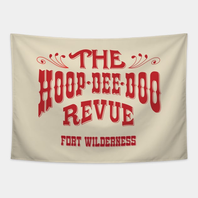 The Hoop Dee Doo Revue Tapestry by Lunamis