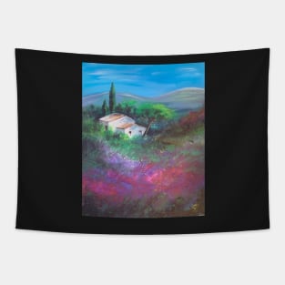 Spanish Landscape Tapestry