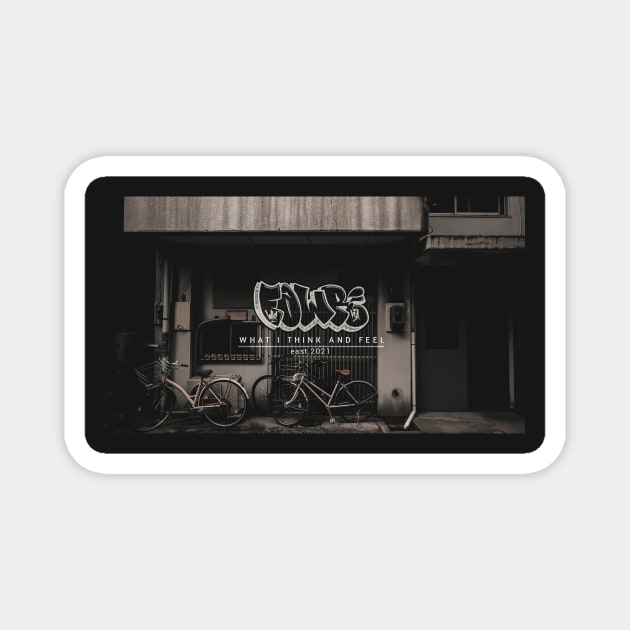 grafitti style Magnet by Fooshop