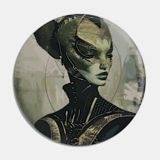 Fashion Alien Head Pin