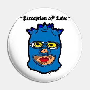 Perception oF Love Blue Mask Version. Pin