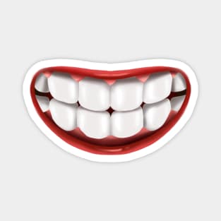 Funny smiley Magnet