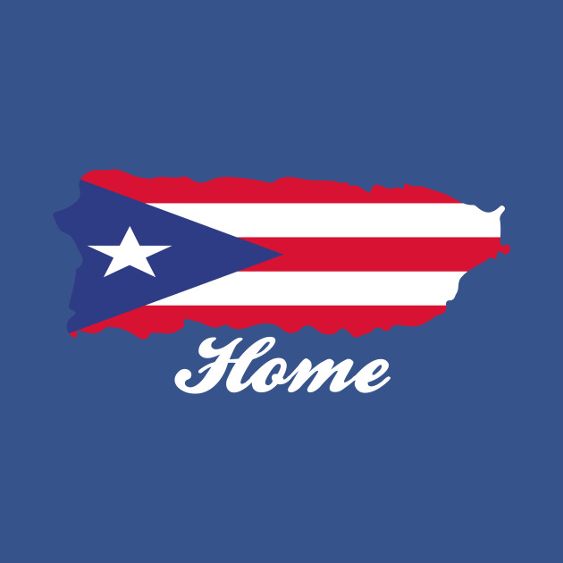 Disover Puerto Rico Home Design for Boricua USA Fans - Puerto Rico - T-Shirt