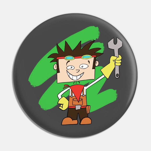 Chibi Toby Pin by Fishonastick