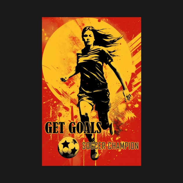 FIFA Women World Cup Poster by GreenMary Design