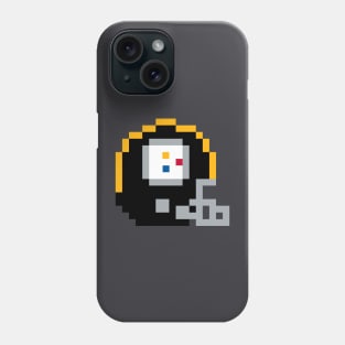 Retro 8-Bit Video Game Pittsburgh Football Helmet Phone Case