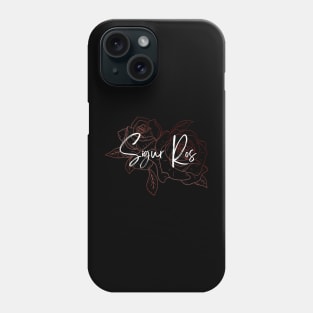 Sigur Ros red rose Phone Case