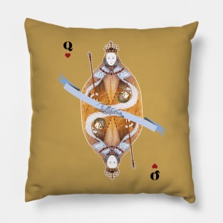 Queen Elizabeth I card 02 Pillow