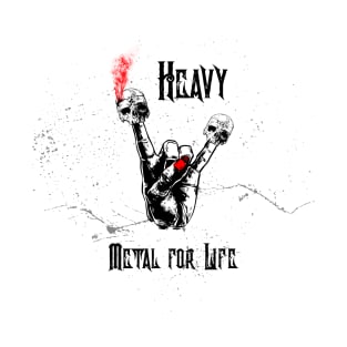 Heavy Metal For Life Rocker T-Shirt