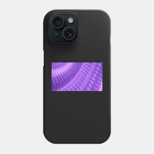 Abstract Glowing Purple Dots Phone Case