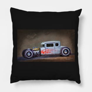 Hot Rod Coupe Pillow