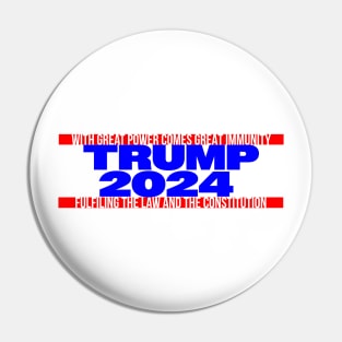 Trump Presidential Campaign Pin