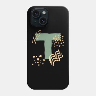 Alphabet T Phone Case