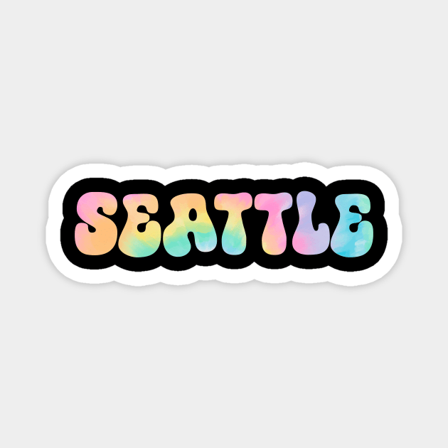 Seattle Magnet by bestStickers