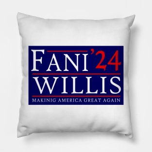 Fani Willis Making America Great Again Pillow