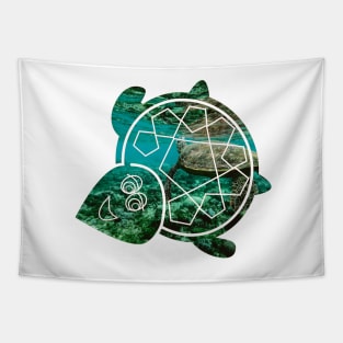 Save the turtle Tapestry