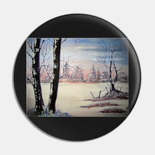 Snow in the Forest Pin