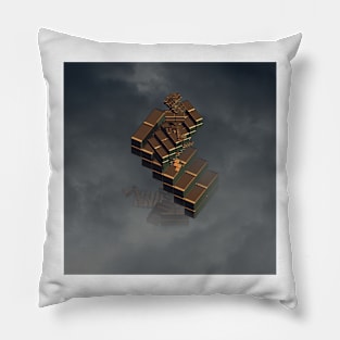 Stairway to Heaven Fractal Pillow