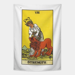 Strength Tarot Tapestry