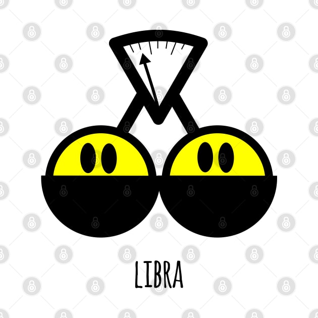 Horoscope - Cute zodiac – Libra (white) by LiveForever