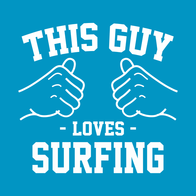 This guy loves surfing by Lazarino