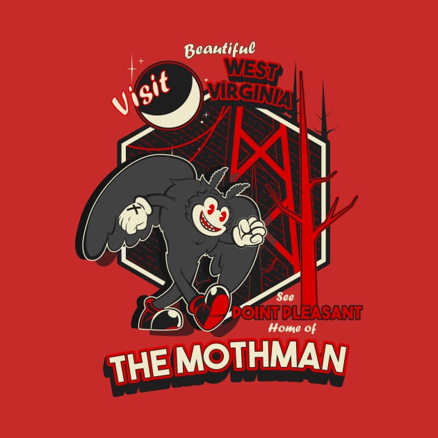 Crypto Tourism : The Mothman by todd3point0