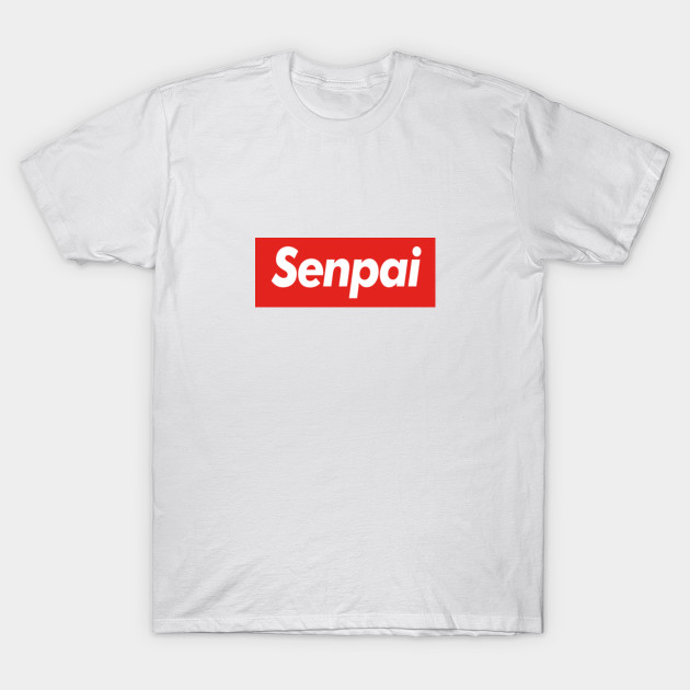 supreme senpai shirt