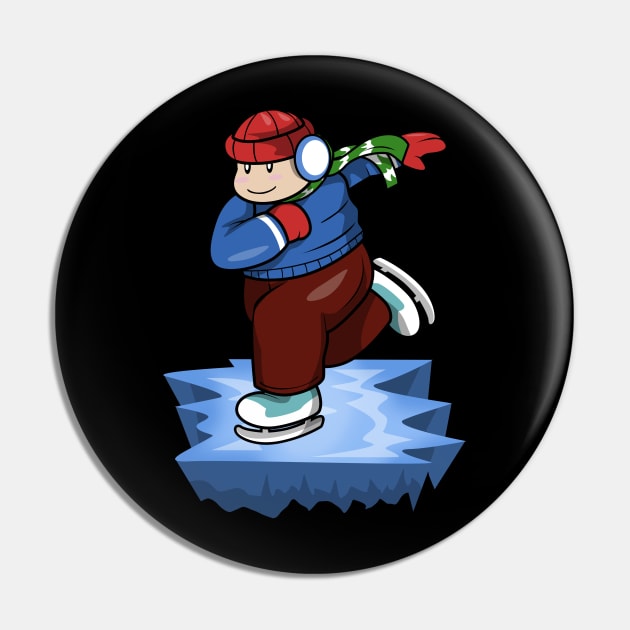 Beautiful ice skater Pin by Markus Schnabel