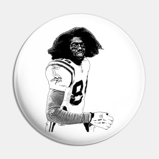 Retro Randy Moss Pin