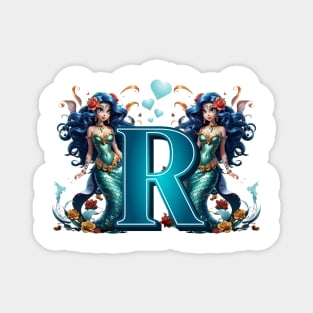 Mermaid Alphabet The Letter R Magnet