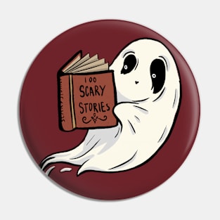 Ghosts love books Pin