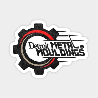 Defunct Detroit Metal Mouldings Hockey Team Magnet