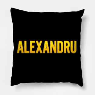 Alexandru Name Pillow