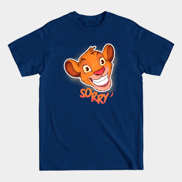 Disover SORRY - Lion King - T-Shirt