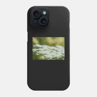 Queen Anne's Lace Macro Phone Case