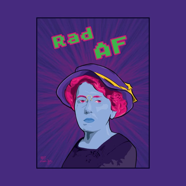 Emma Goldman is Rad AF by BeSmartFightDirty