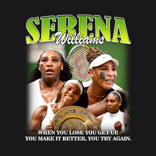 Serena Williams Bootleg Tee Vintage T-Shirt